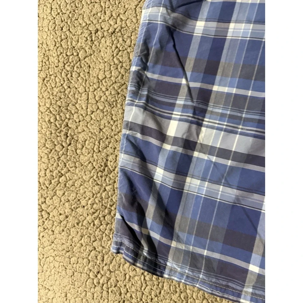 Polo Ralph Lauren Swim Trunks Board Shorts Men's Size 34 Blue Plaid